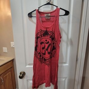Om cotton dress